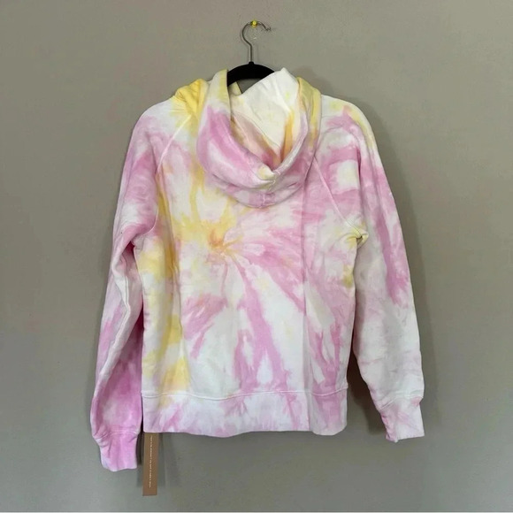 REFORMATION Tanner Tie Dye Hoodie in Creamsicle Size Small NWT - Picture 4 of 8